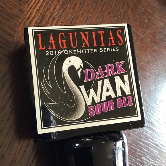 Lagunitas Dark Swan Sour Ale Tap Handle - Picture 3 of 5